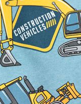 Dressipluus - esiküljel motiiv - helesinine