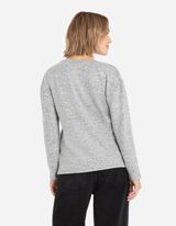 Marškinėliai ilgomis rankovėmis - LENZING™ ECOVERO™ - pilkas