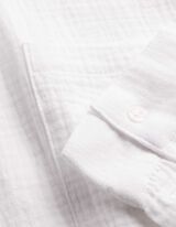 Blouse - Mousseline - blanc