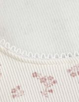 Maglia a manica lunga - Bordatura decorativa - bianco