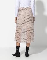 Gonna svasata - bianco