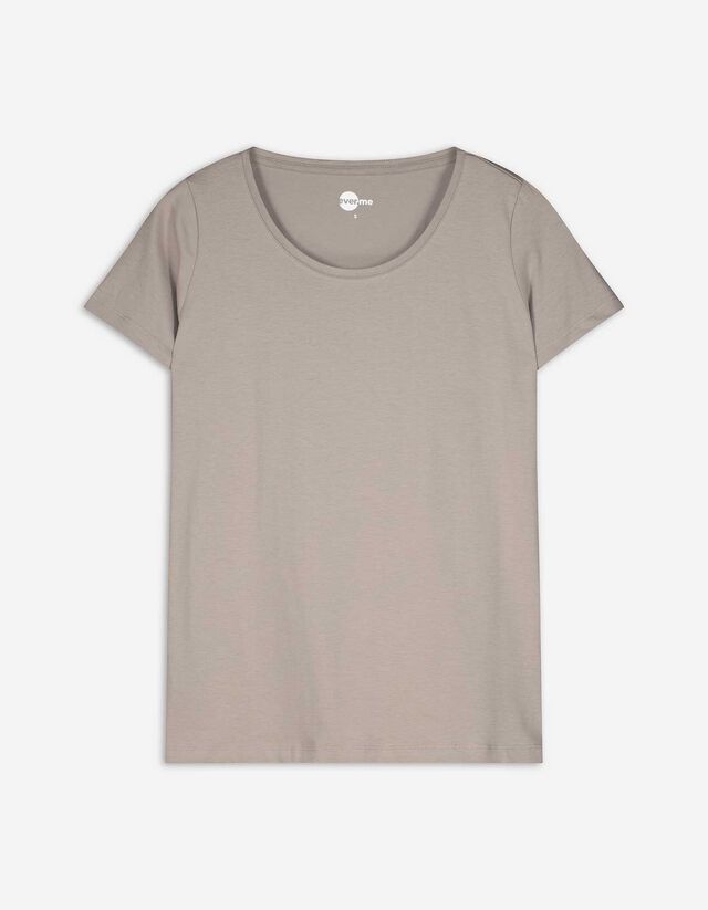 T-shirt - Basic - marrone chiaro