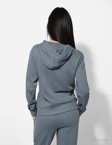 Felpa aperta - Regular Fit - turchese