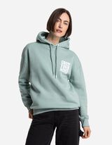 Hoodie - R&uuml;ckenprint - gr&uuml;n