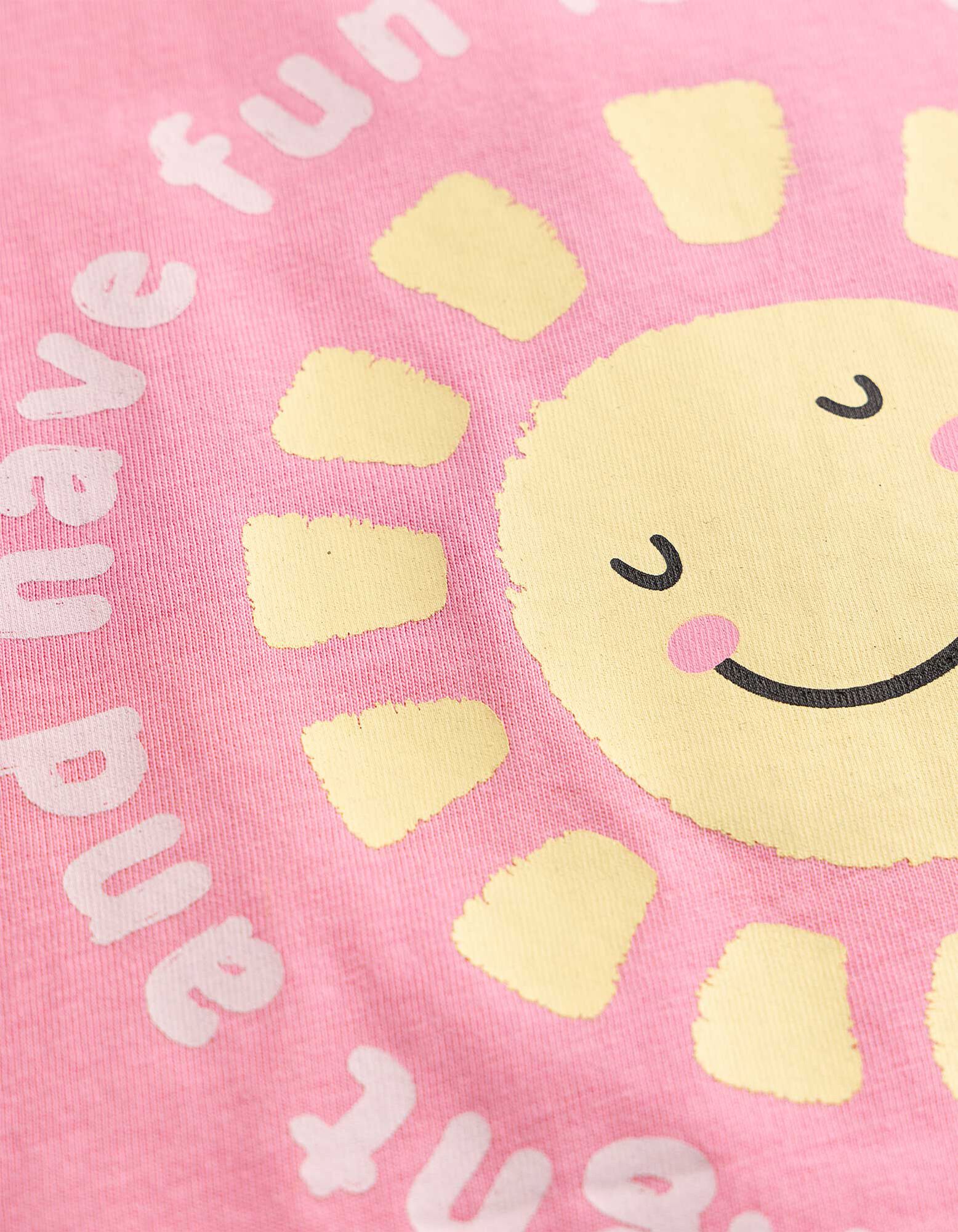 T-Shirt - R&uuml;ckenprint - Pink