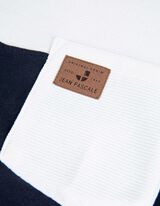 T-shirt - Borstzak - donkerblauw