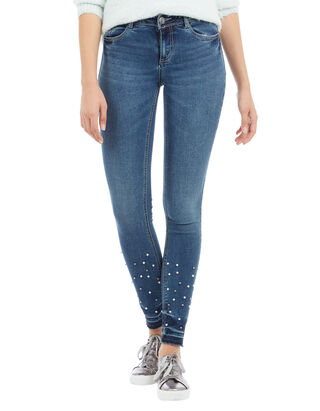 Damen Stone Washed Skinny Fit Jeans