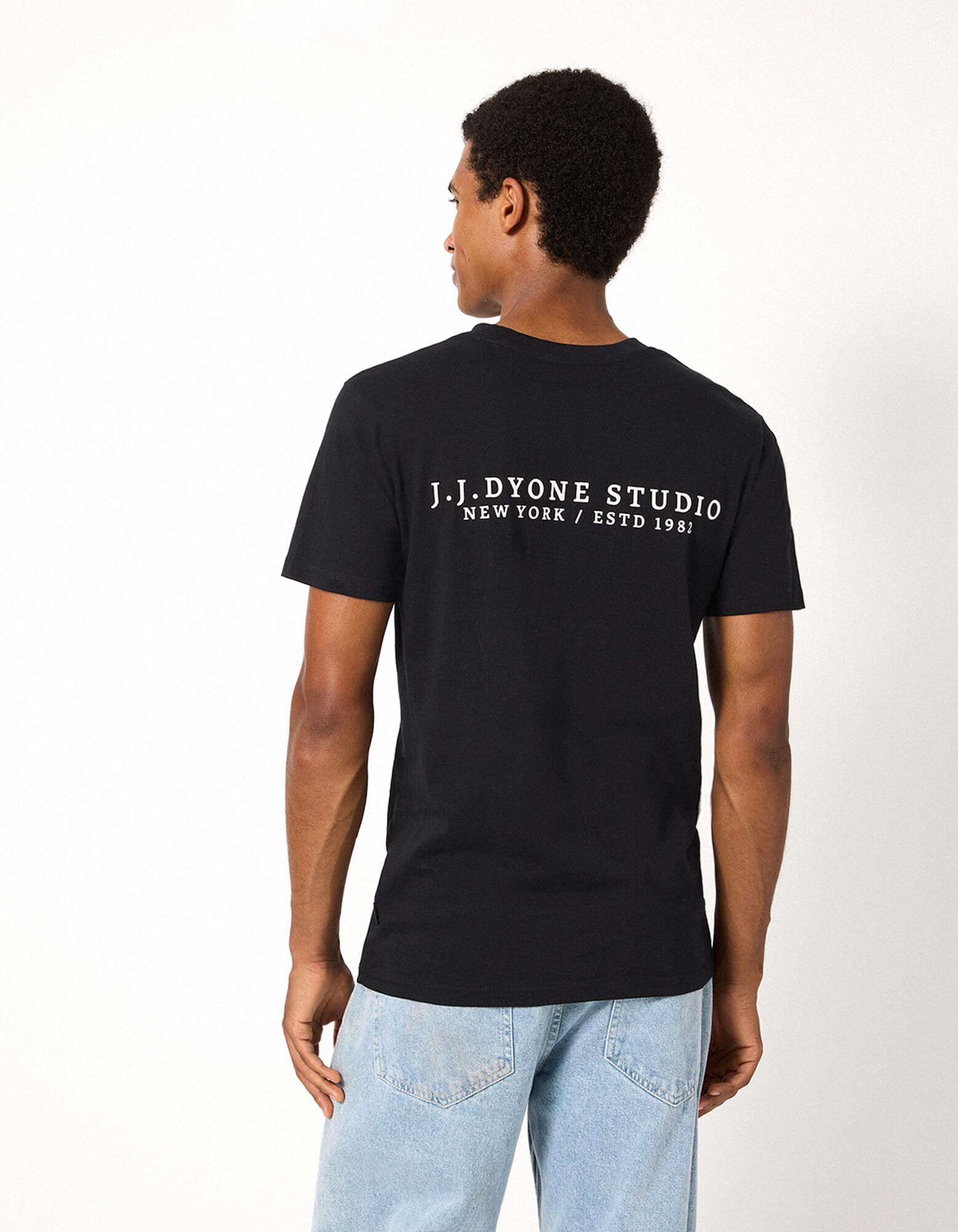 T-shirt - Tinta unita - Nero