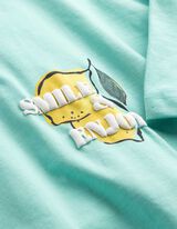 T-shirt - Impronta sul retro - Menta