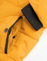 Winterjacke - Wasserabweisend - hellgelb