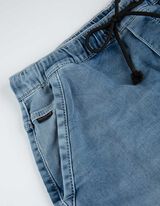 Laisvalaikio kelnės - Skalbimo poveikis - sviesiai melynas