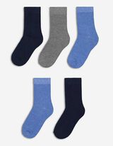 Calze - Confezione da 5 pezzi - blu scuro