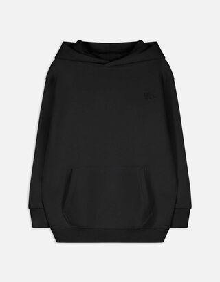 Hoodie - Kangoeroezak - zwart