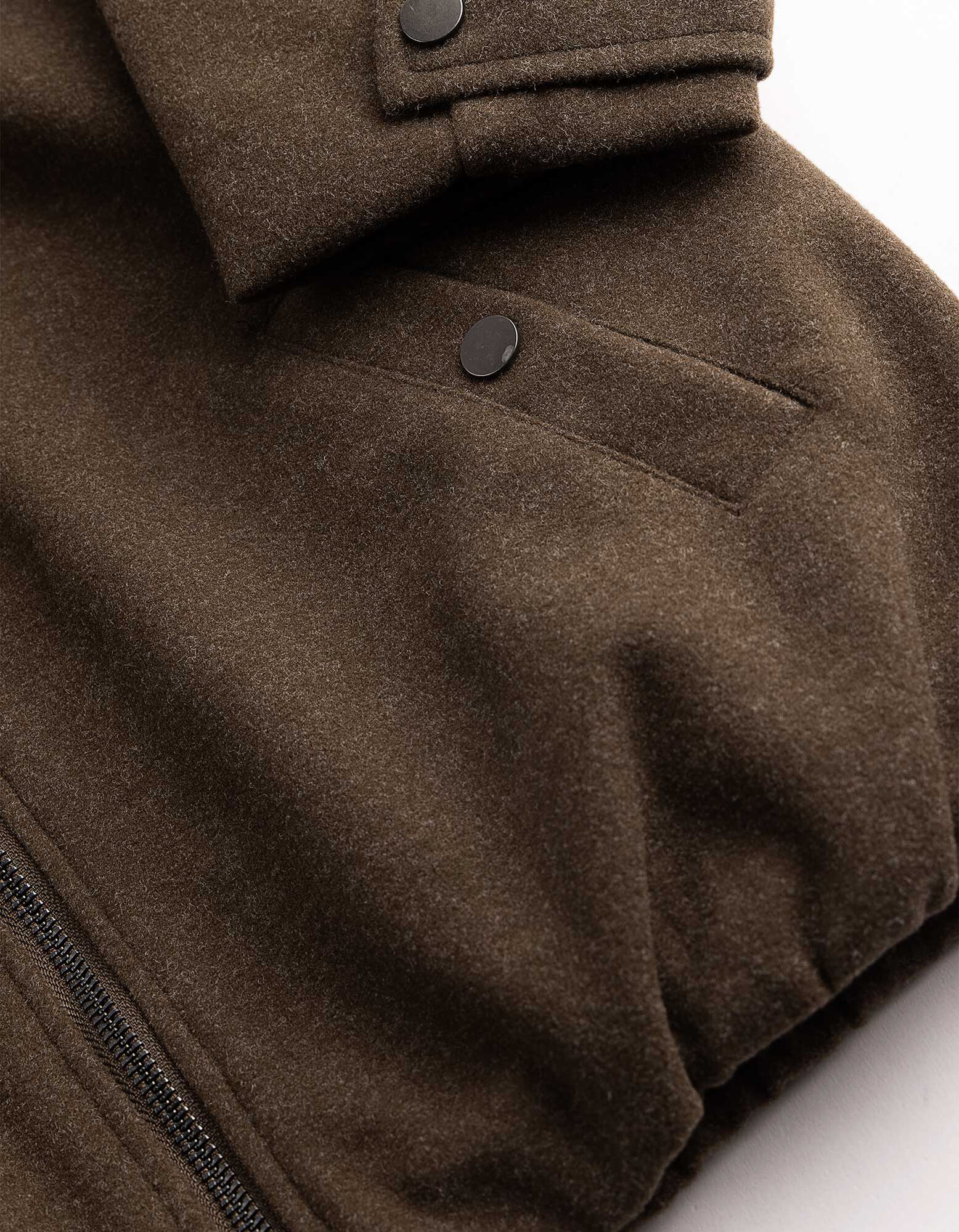 Blouson - Oversized Fit - Braun