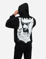 Kapucnis felső - 2Pac - fekete