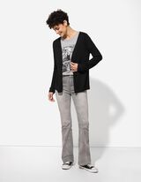 Kardigan - viskoosisegu - must