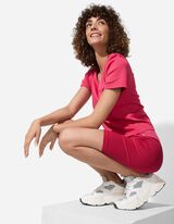 Cyklistické kalhoty - Bezešvé - pink