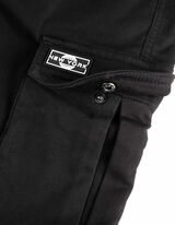 Kelnės su ki&scaron;enėmis - Laisvalaikio stiliaus - juodas