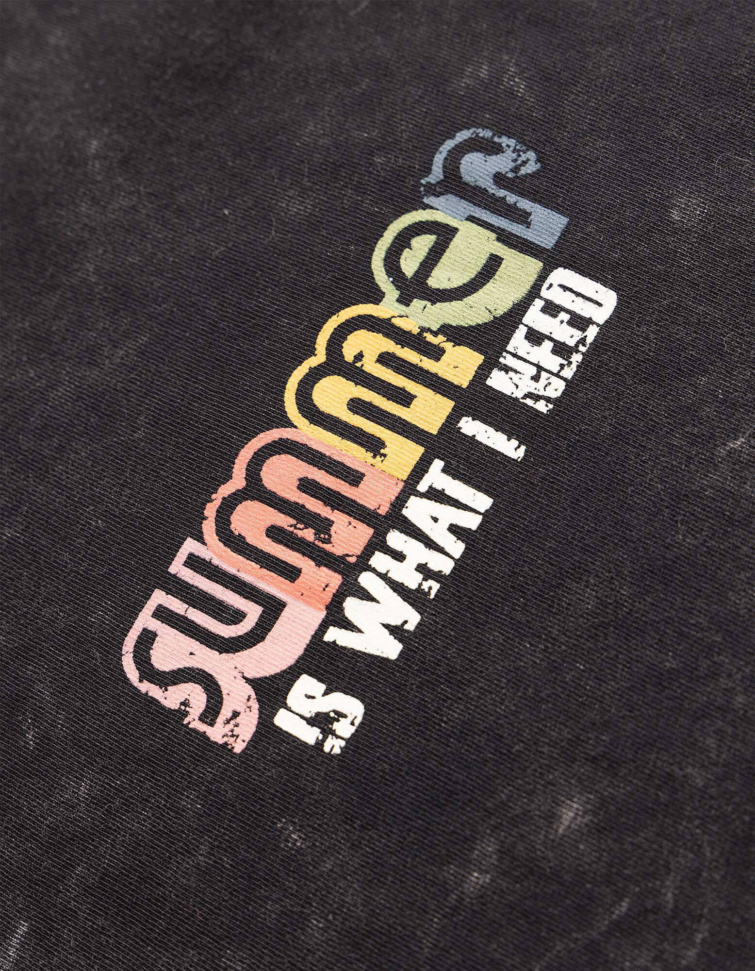 T-Shirt - Print - grau