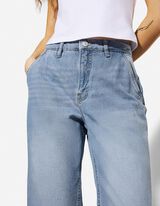 Jeans - light blue denim - blau