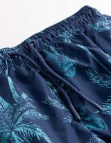 Allover-Print - dunkelblau