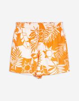 Shorts - Leinen-Mix