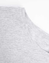 Marškinėliai - Priekinė spauda - sviesiai pilkas