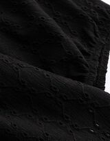 T-Shirt - Lochspitze - Schwarz