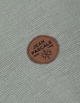 T-shirt - Patte de boutonnage - Vert clair