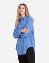 Marškiniai - Muslinas - melynas