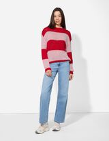 Pullover - Strick - rot