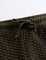 Badehose - Mesh - Khaki