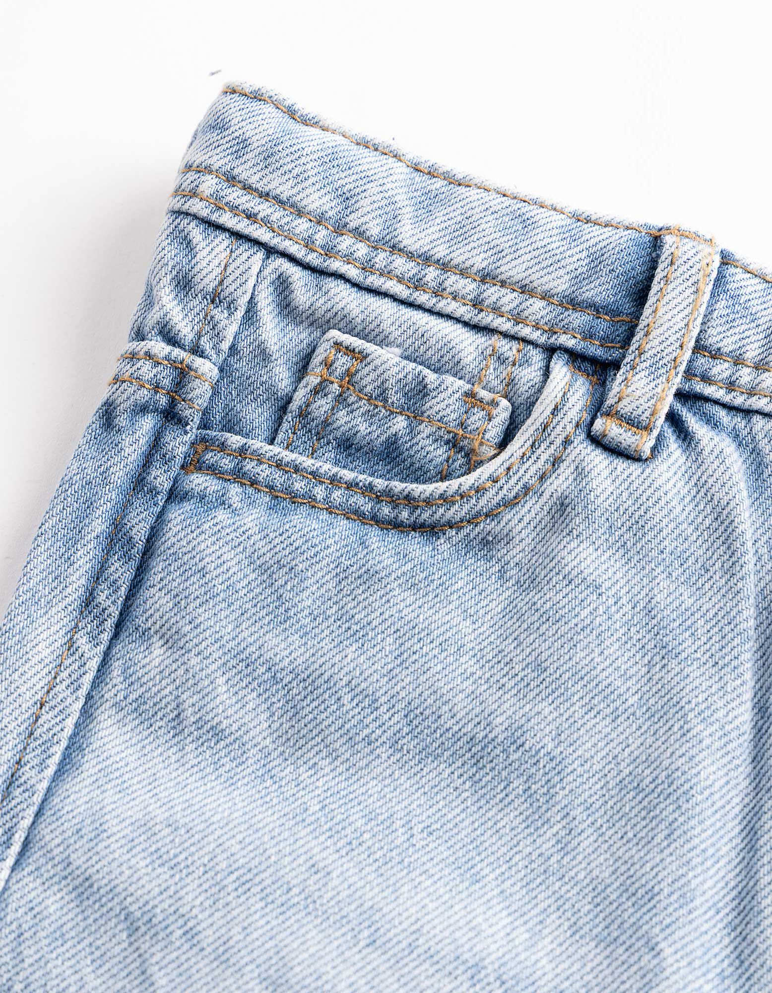 Jeans - Loose Fit - Hellblau