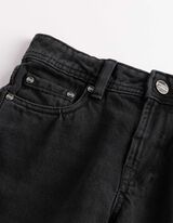 Jeans - Losse pasvorm - Zwart