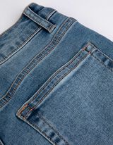 Džínsy - Bootcut Fit - modra