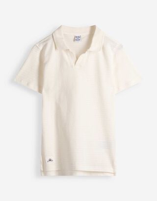 Poloshirt - Polokragen - Off-White