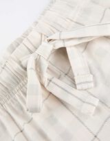 Donji dio pidžame - Uzorak po cijeloj površini - bijela