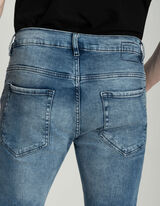 Dž&iacute;nsy - Skinny Fit - tmavomodra