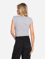 T-s&auml;rk - Litritega kaunistus - helesinine