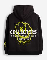 Hoodie - Oversized Fit - Dunkelgrau