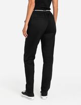 &Scaron;portne hlače - Visok pas - crna