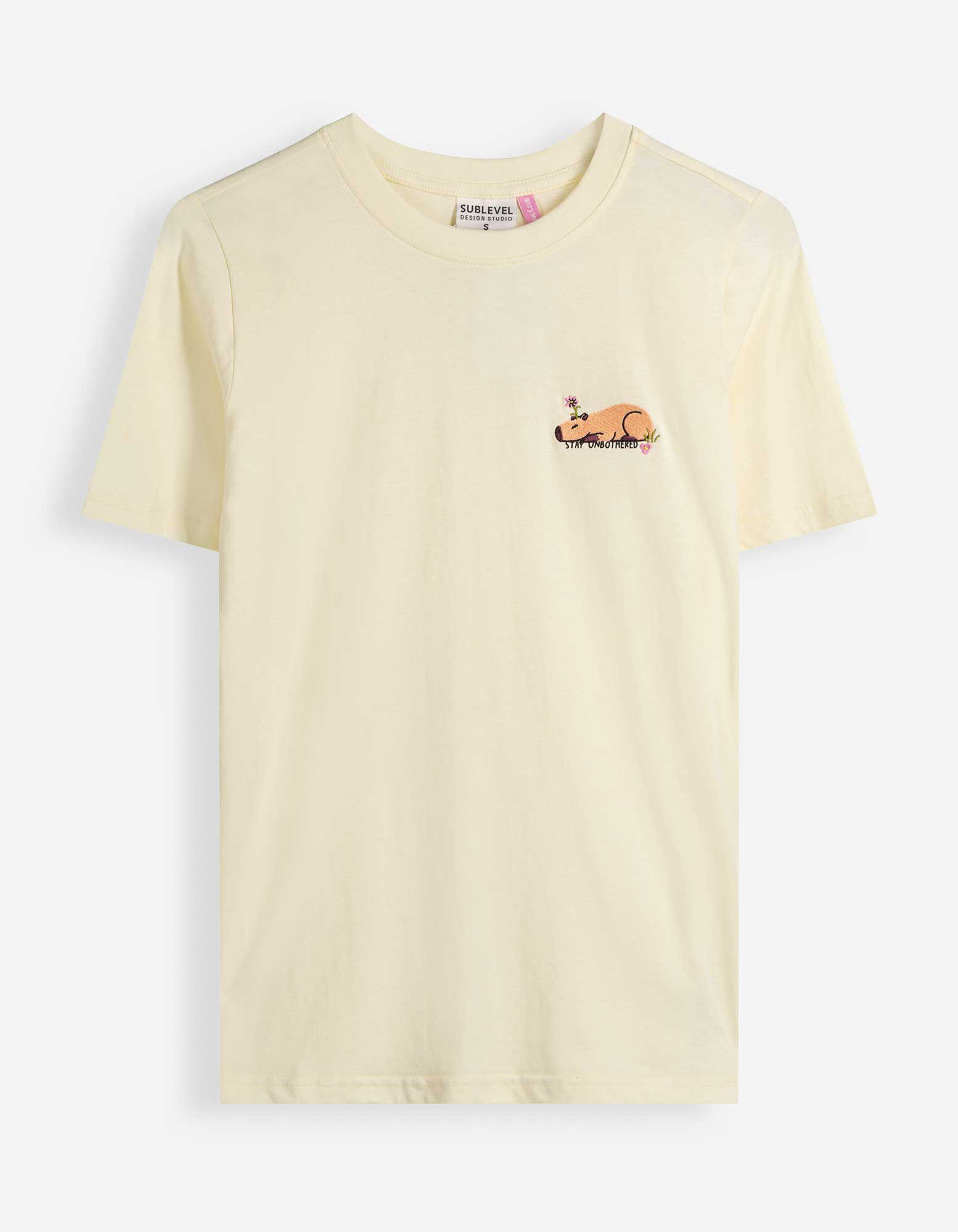 T-Shirt - Tiermotiv - Gelb