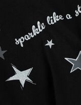 Longsleeve - Print - zwart