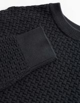 Pullover - mit Struktur - Dunkelgr&uuml;n