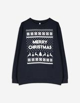 Sweatshirt - Christmas - dunkelblau