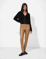 kardigan - Dzianina - czarny