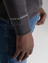 Felpa con cappuccio - Oversized Fit - grigio scuro