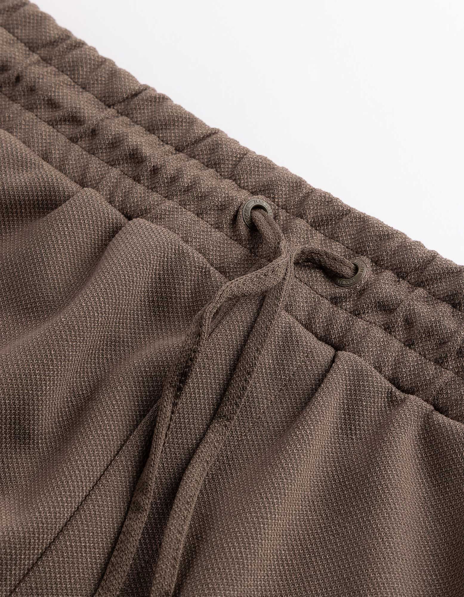 Shorts - Piqu&eacute; - Braun