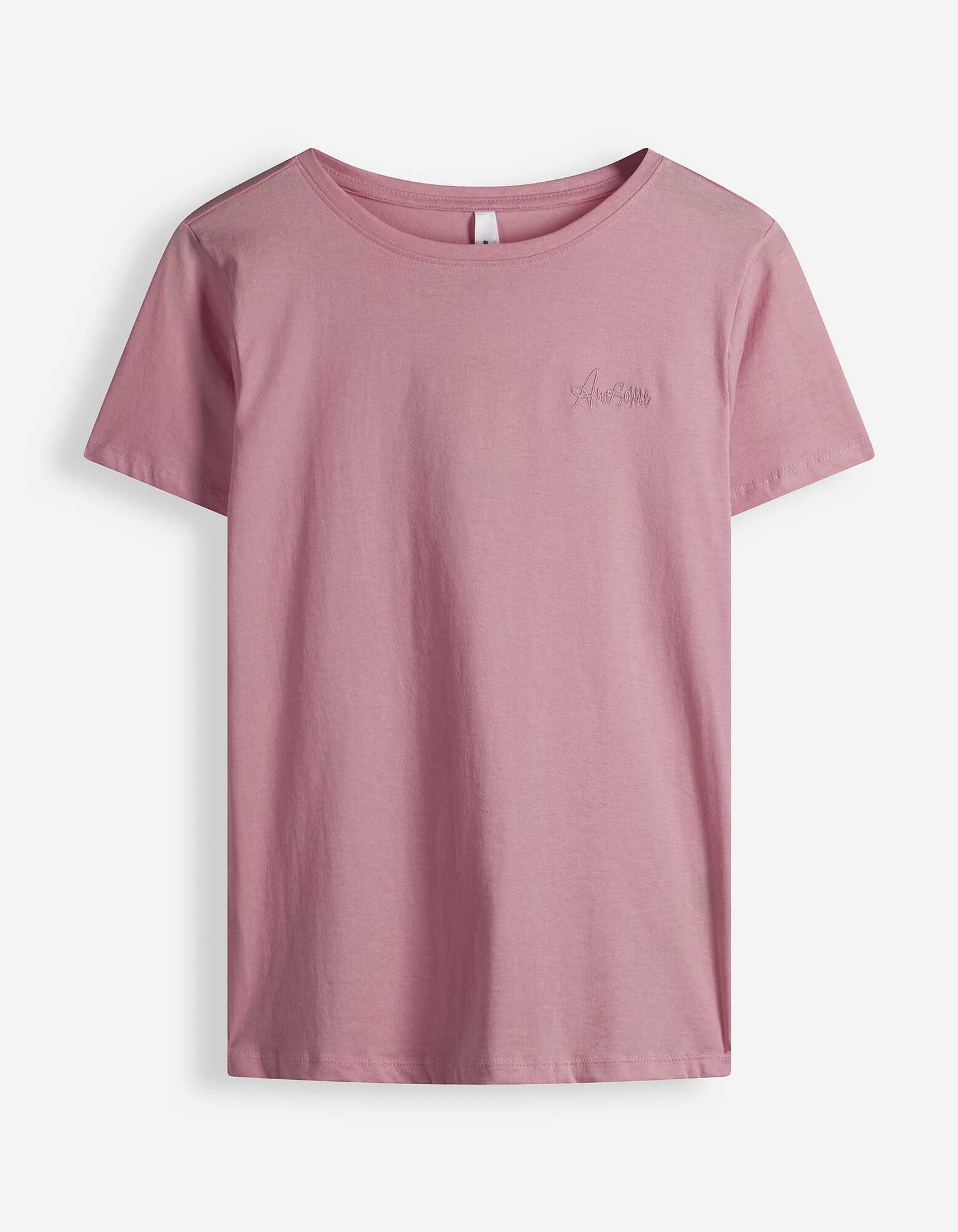 T-Shirt - Stickereien - Beere