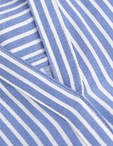 Top - Streifen - blau